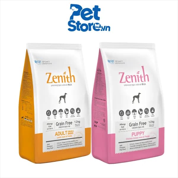 [1.2KG] Hạt Mềm Cho Cún Zenith