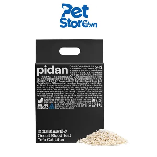 Cát Pidan Đậu Nành Phát Hiện Máu 2.4kg