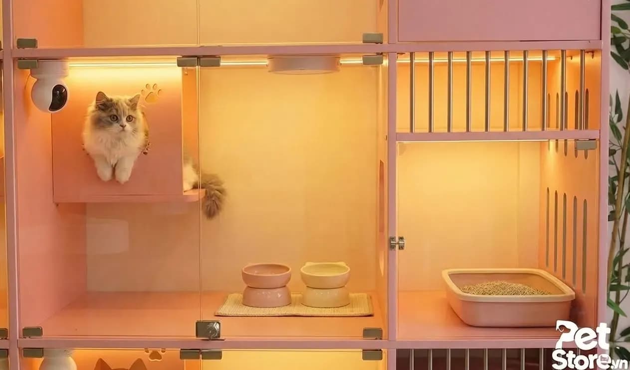 Mèo tại khu lưu trú PetStore Quận 9