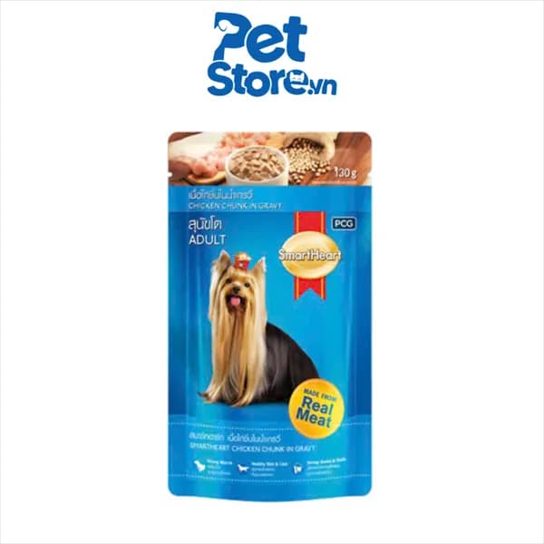Pate Cho Cún Smartheart - Vị Gà Viên 130g