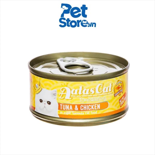 Pate Cho Mèo Aatas Cat Lon 80g