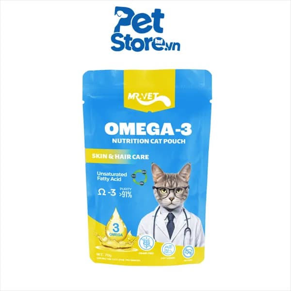 Pate Cho Mèo Mr Vet - Tim mạch 70g