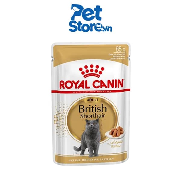 Pate Cho Mèo Royal Canin British Shorthair adult - Dành Cho Mèo Anh Lông Ngắn 85g