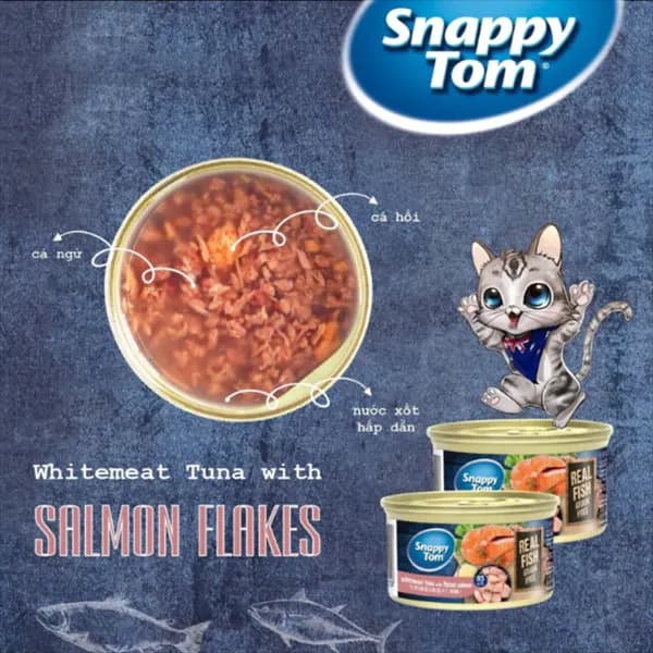 Pate Cho Mèo Snappy Tom Deli Premium