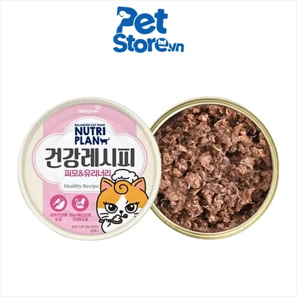 Pate Chức Năng Cho Mèo Nutri Plan - Dưỡng Da Lông & Tiết Niệu 90g