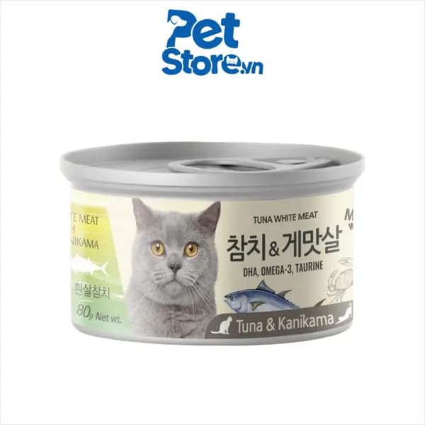 Pate Mèo Meowow! Công Thức Cá Ngừ Dinh Dưỡng 80g