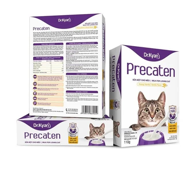 Sữa bột Dr.Kyan Precaten cho mèo 110g
