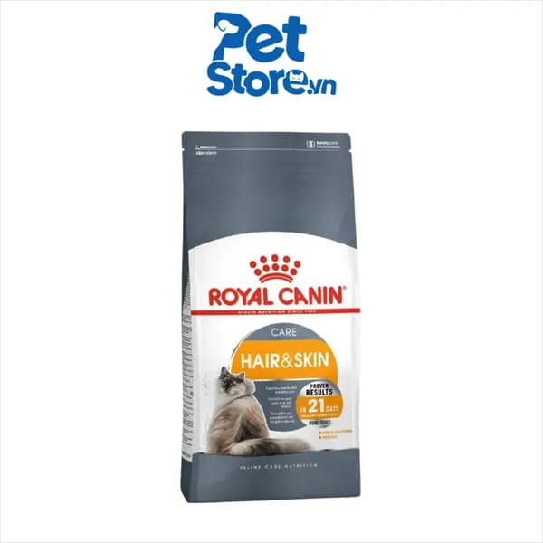 Thức Ăn Cho Mèo Royal Canin Hair & Skin - Dưỡng Đẹp Lông 2kg