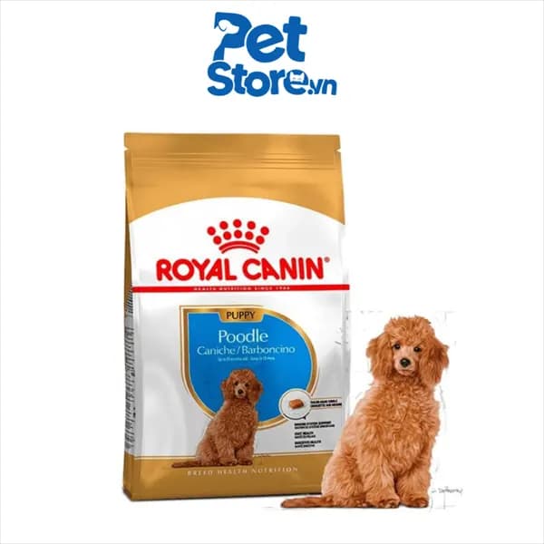 Thức Ăn Hạt Cho Cún Royal Canin Poodle Puppy - Cún Con 500g