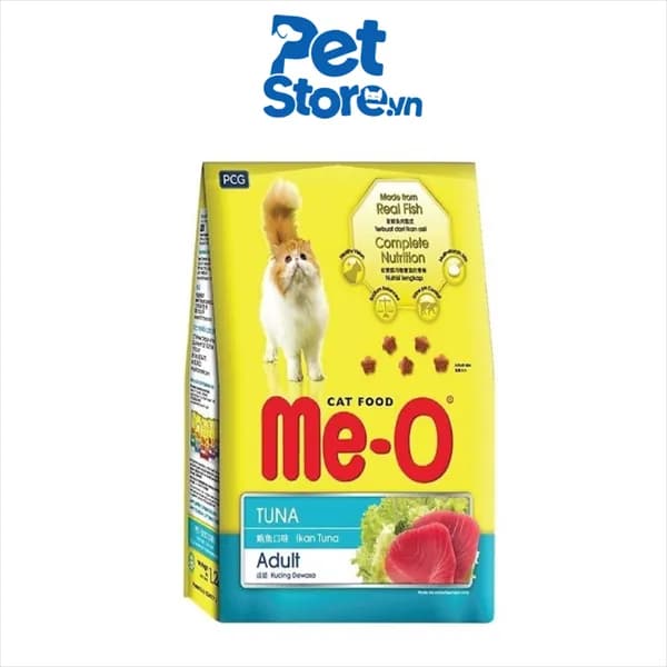 Thức Ăn Hạt Cho Mèo Me-O - Vị Cá Ngừ 350g