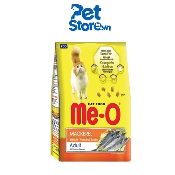 Thức Ăn Hạt Cho Mèo Me-O - Vị Cá Thu 1.2kg