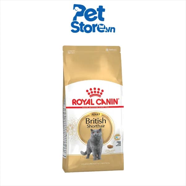 Thức Ăn Hạt Cho Mèo Royal Canin Shorthair Adult - Trưởng Thành Lông Ngắn 2kg