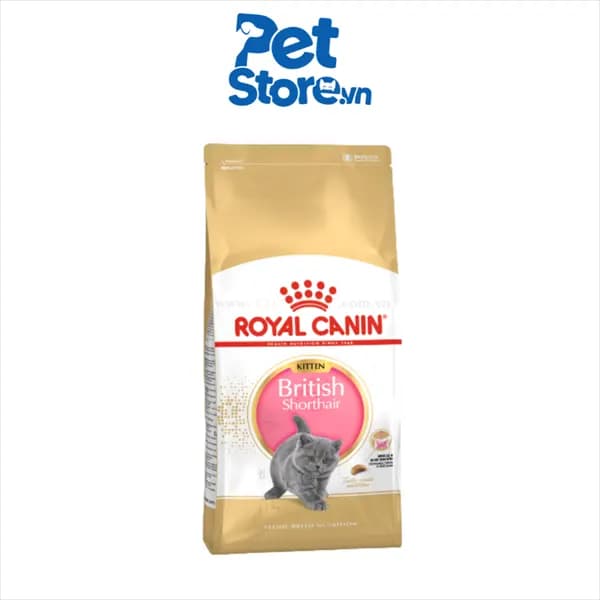Thức Ăn Hạt Cho Mèo Royal Canin Shorthair Kitten - Mèo Con Lông Ngắn 400g