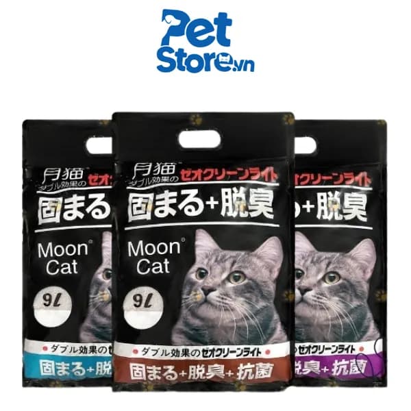[ TÚI 9L ] Cát Vệ Sinh Cho Mèo Nhật Đen MoonCat