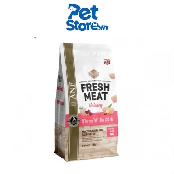 Hạt Cho Mèo ANF FreshMeat - Hỗ Trợ Tiết Niệu 1.6kg