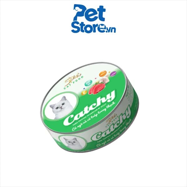 Pate Cho Mèo Catchy Lon 160g