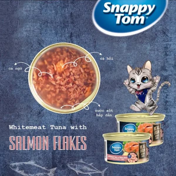 Pate Cho Mèo Snappy Tom Deli Premium