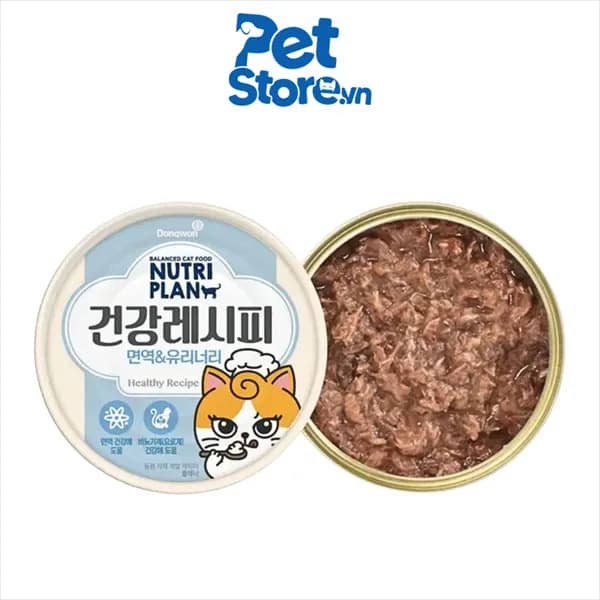 Pate Chức Năng Cho Mèo Nutri Plan - Hỗ Trợ Miễn Dịch & Tiết Niệu 90g
