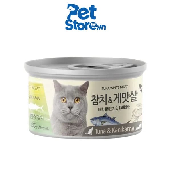 Pate Mèo Meowow! Công Thức Cá Ngừ Dinh Dưỡng 80g