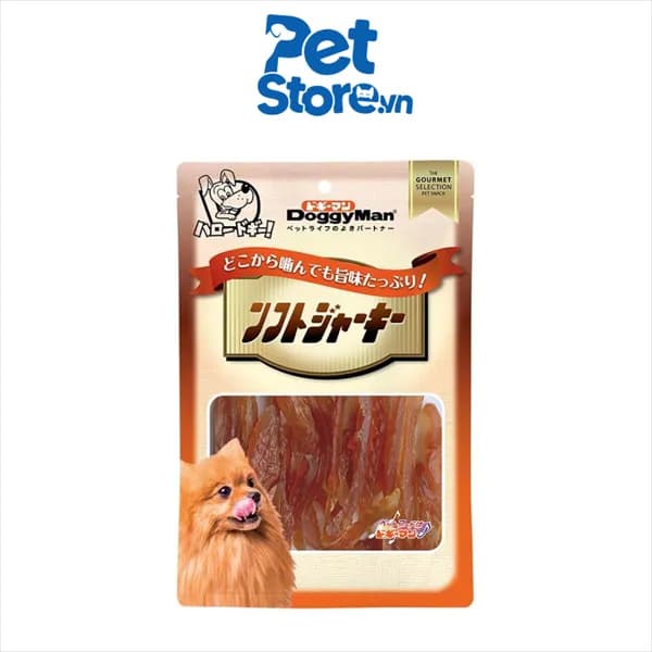 Thanh Gà Sấy Dẻo Doggyman 80g