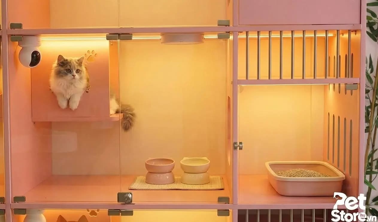 Khách sạn cho mèo tại PetStore.vn